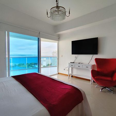 Apartamento De Lujo Con Vista Al Mar - Excelente Ubicacion Cartagena Exteriér fotografie