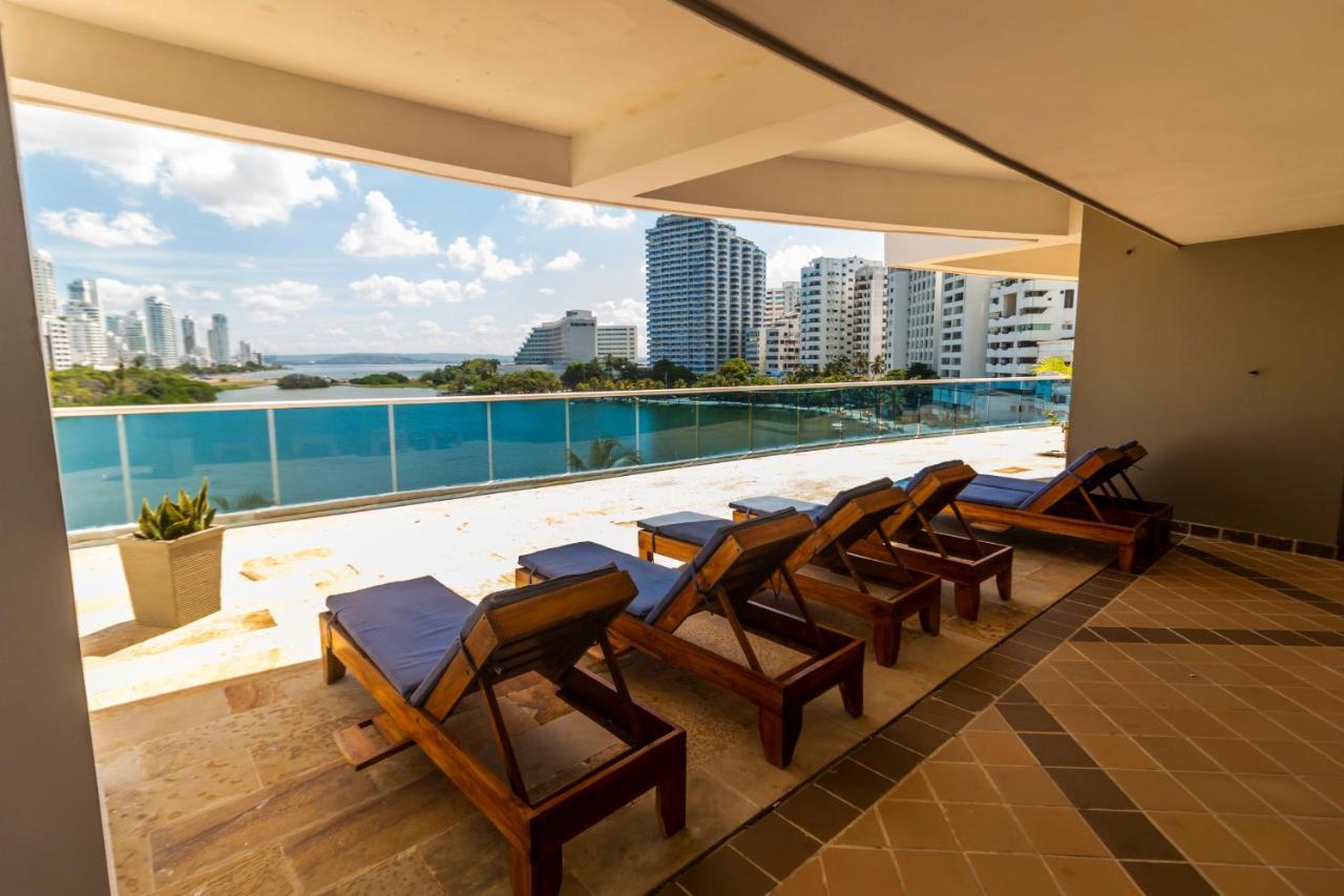 Apartamento De Lujo Con Vista Al Mar - Excelente Ubicacion Cartagena Exteriér fotografie