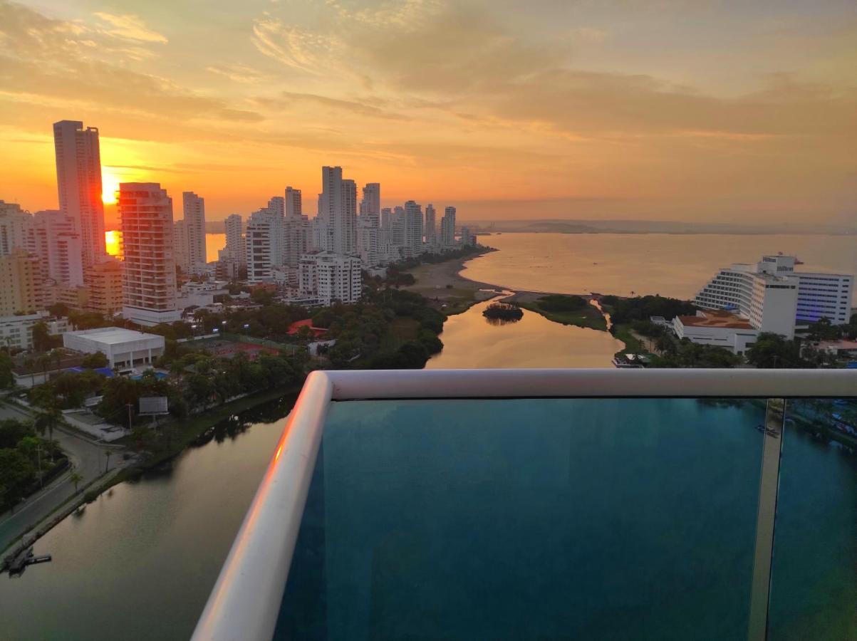 Apartamento De Lujo Con Vista Al Mar - Excelente Ubicacion Cartagena Exteriér fotografie