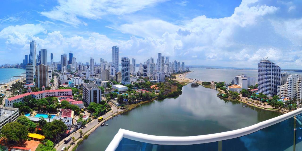 Apartamento De Lujo Con Vista Al Mar - Excelente Ubicacion Cartagena Exteriér fotografie