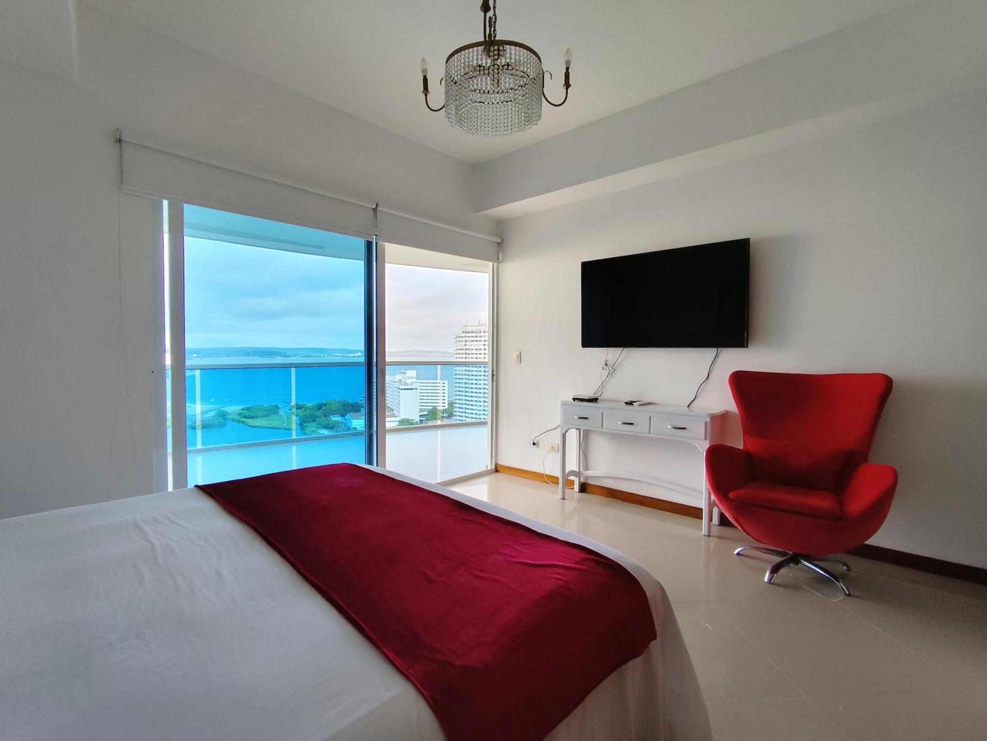 Apartamento De Lujo Con Vista Al Mar - Excelente Ubicacion Cartagena Exteriér fotografie